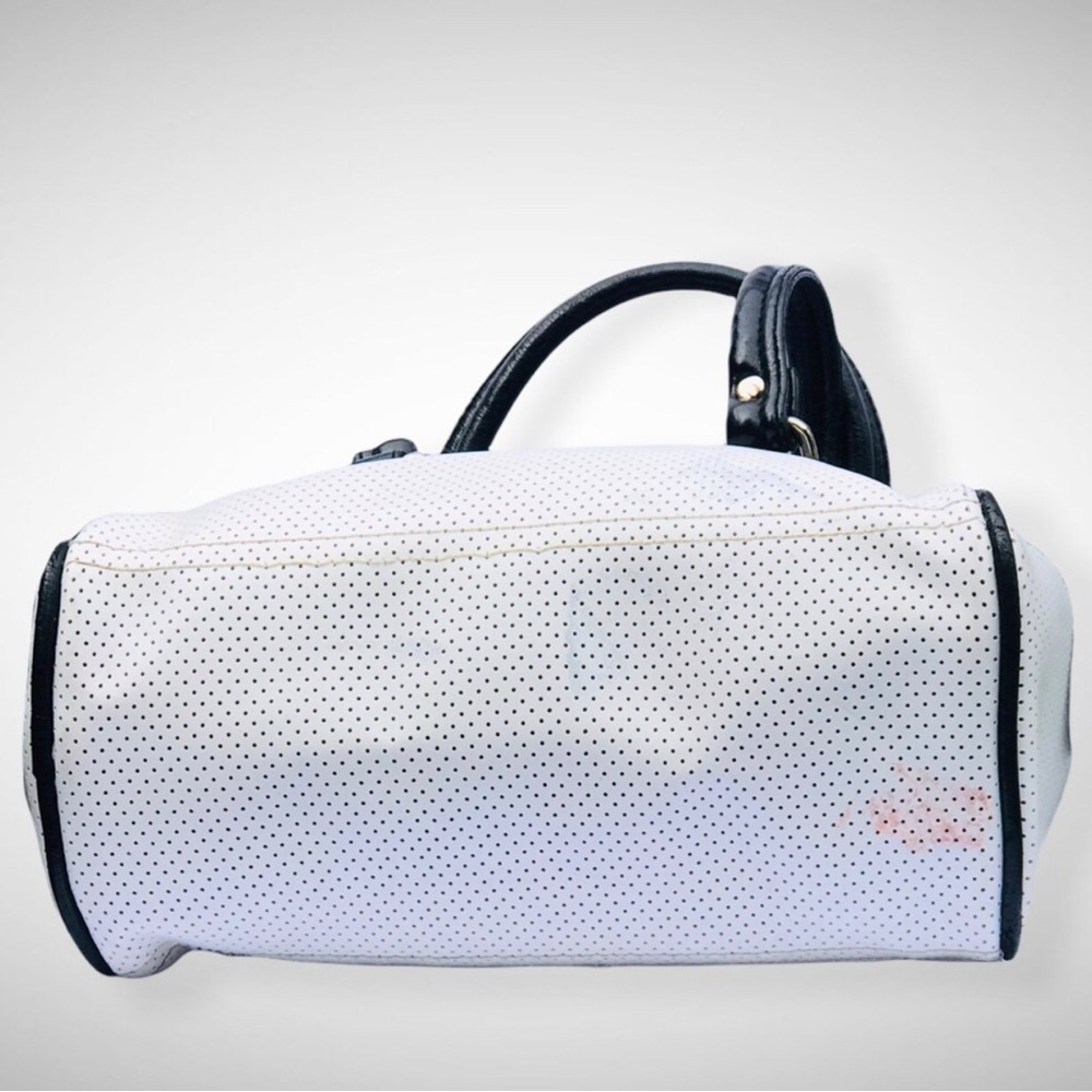 RARE White Poly BROOKLYN Mini Handbag - Picture 6 of 6